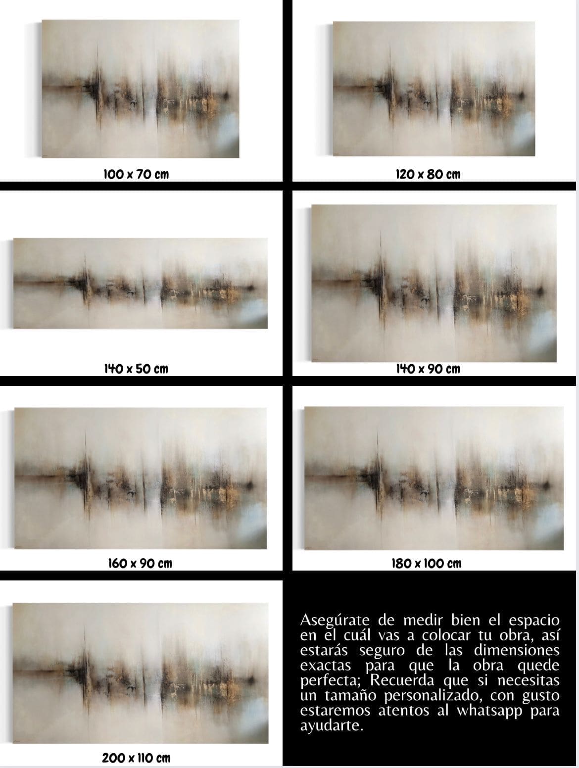Cuadro Abstracto: MELODÍAS 5