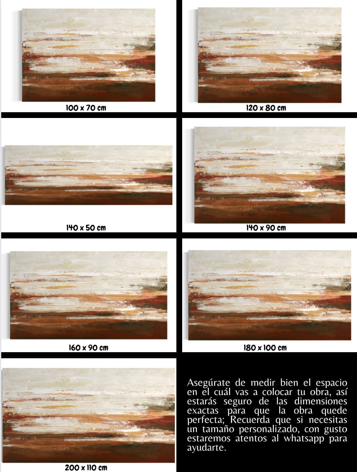 Cuadro Abstracto: CAÑO CRISTALES 5