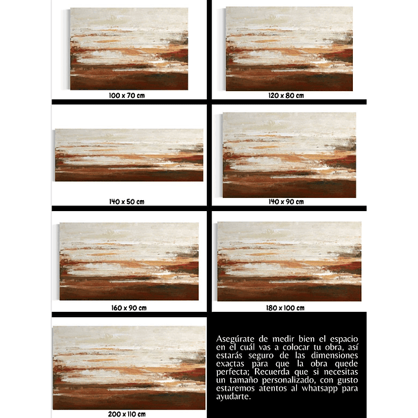 Cuadro Abstracto: CAÑO CRISTALES 5