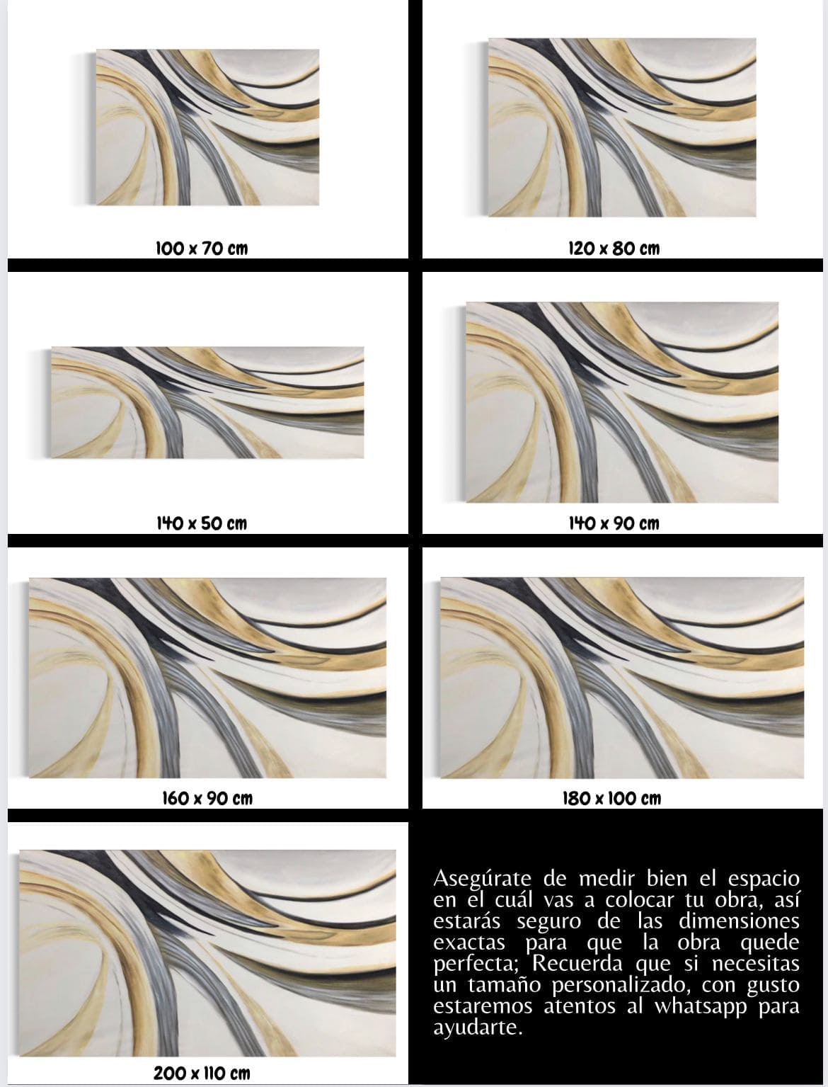 Cuadro Luxury: CAMINOS DE ABUNDANCIA  5