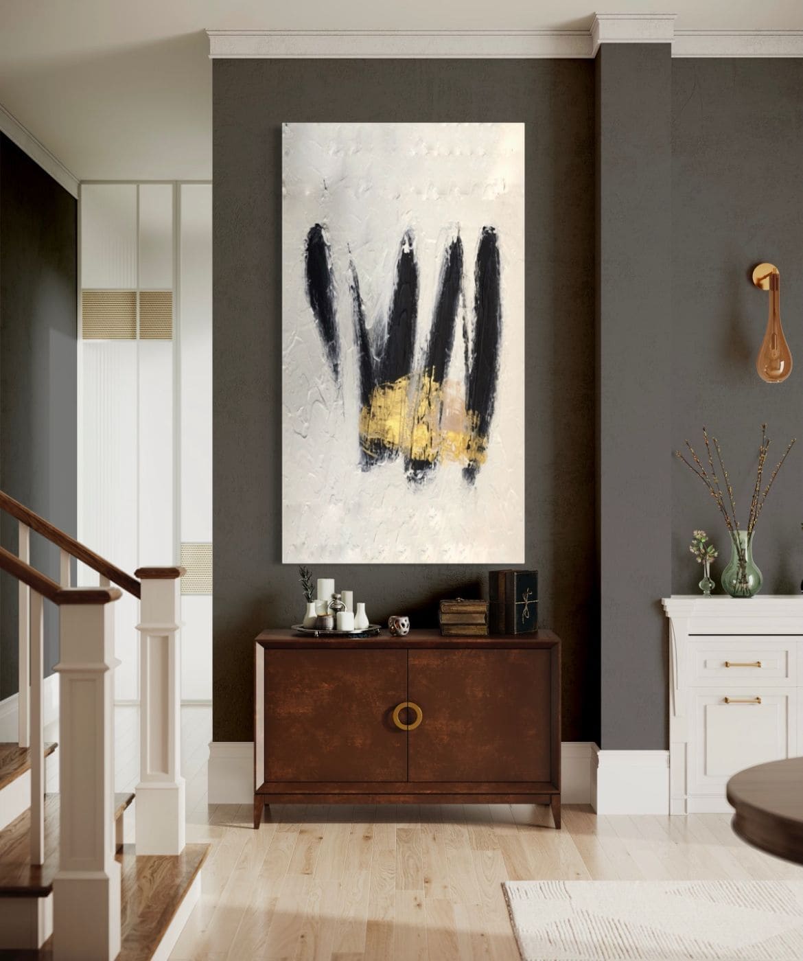 Cuadro Luxury: HUELLA DE PODER  4