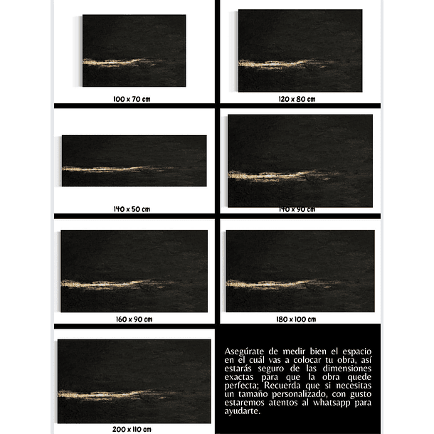 Cuadro Luxury: LÍNEA ESTRUCTURAL  5