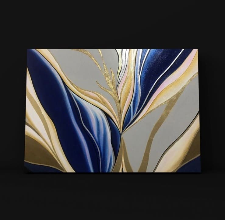 Cuadro Luxury: FLOR DE LUZ  3