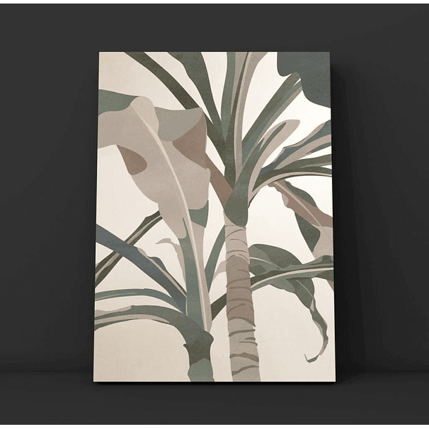 Cuadro Botánica: PLANTA MINIMALISTA 3