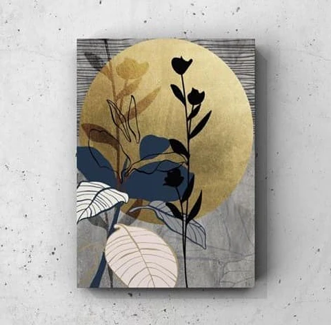 Cuadro Botánica: LUNA DE ABUNDANCIA 