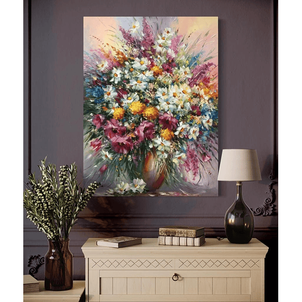 Cuadro Botánica: BODEGÓN FLORAL  2