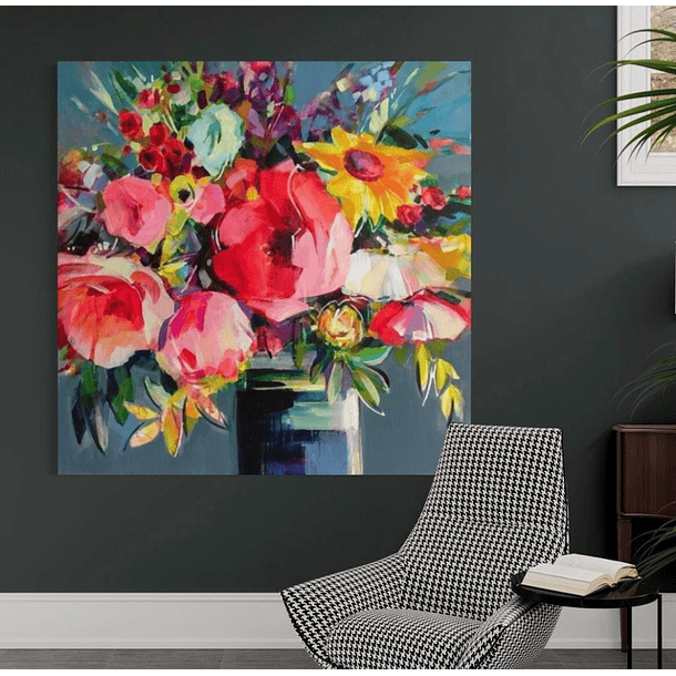 Cuadro Botánica: FELICIDAD 2