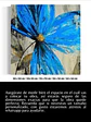 Cuadro Botánica: FLOR AZUL  - Miniatura 5