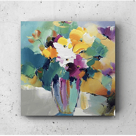 Cuadro Botánica: BODEGÓN ABSTRACTO