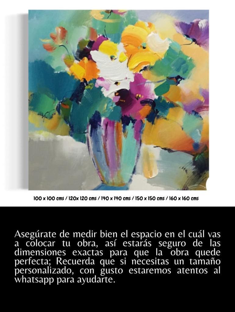 Cuadro Botánica: BODEGÓN ABSTRACTO 5