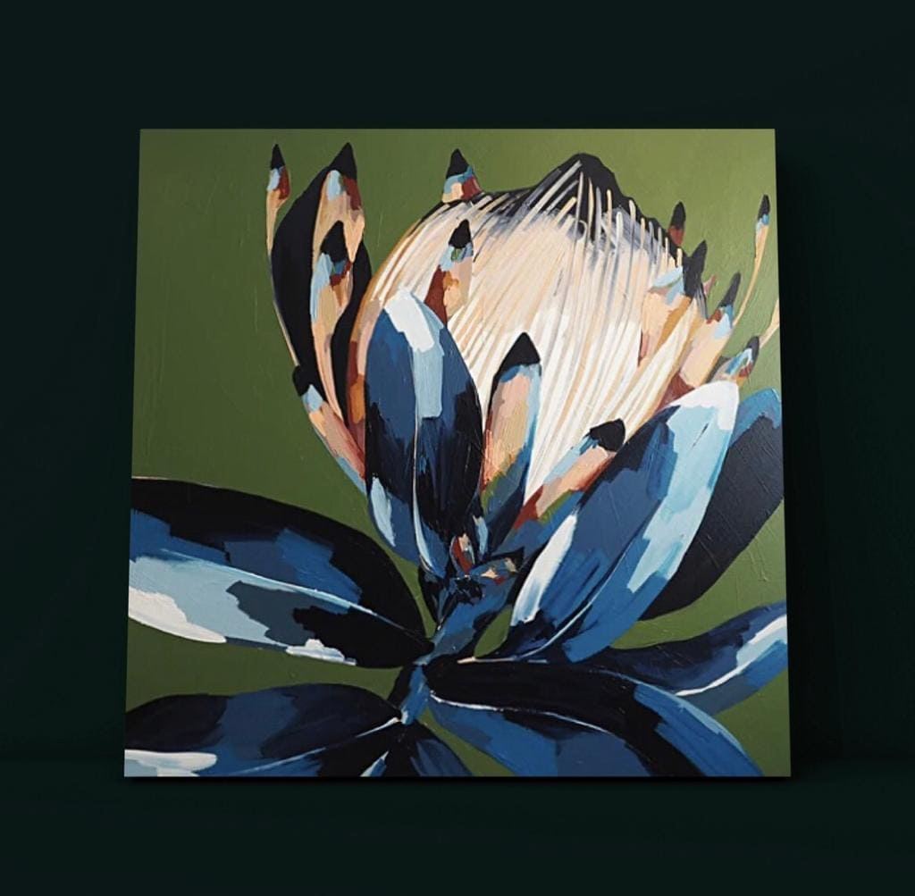 Cuadro Botánica: FLOR TROPICAL  4