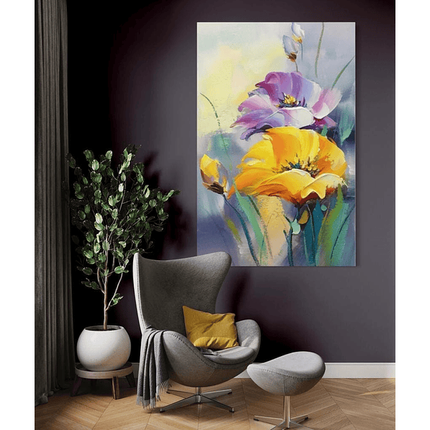 Cuadro Botánica: AMARILLO 4