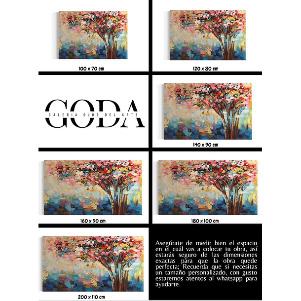 Cuadro Botánica: ÁRBOL DE LA FELICIDAD 5