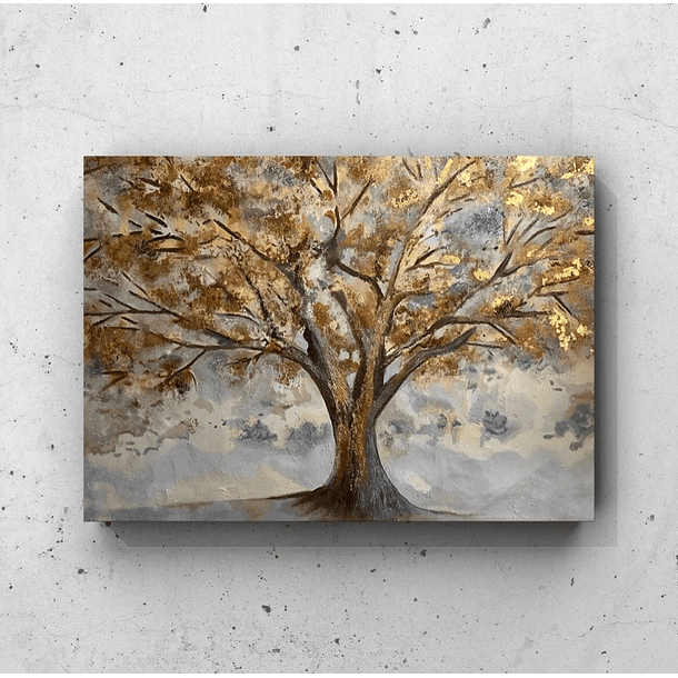 Cuadro Botánica: ÁRBOL DE LA ABUNDANCIA  1