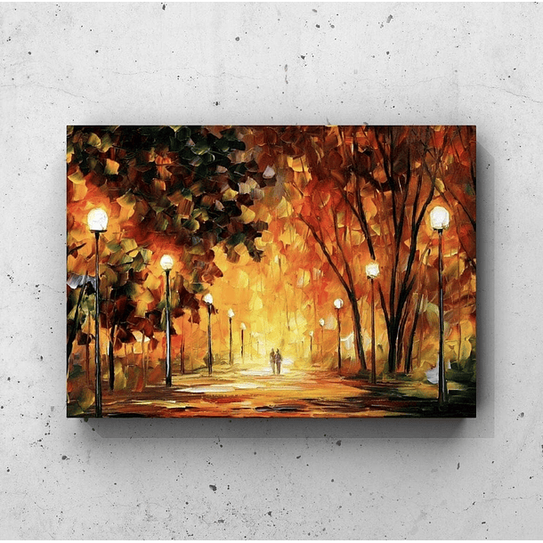 Cuadro Paisajes: BOSQUE DORADO 1