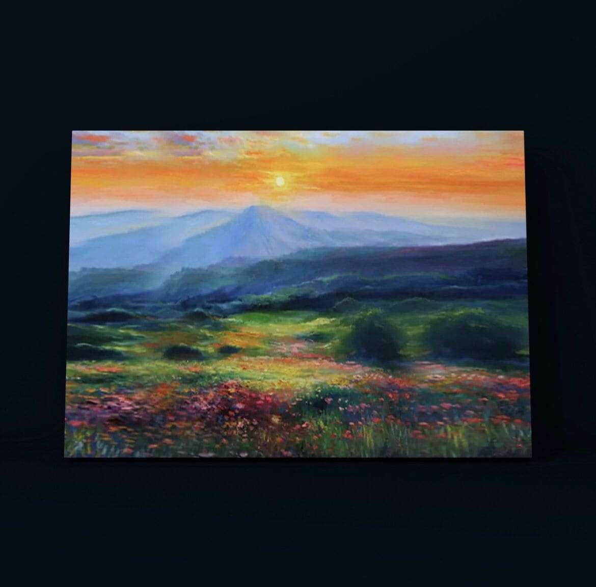 Cuadro Paisajes: PRADERA 3