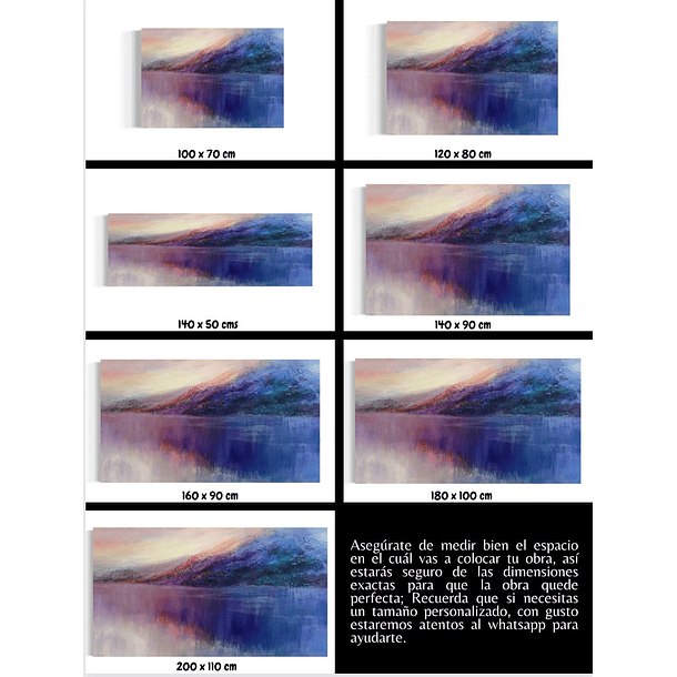 Cuadro Paisajes: LAGO 5