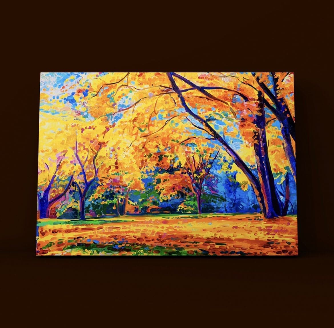 Cuadro Paisajes: BOSQUE AMARILLO  3