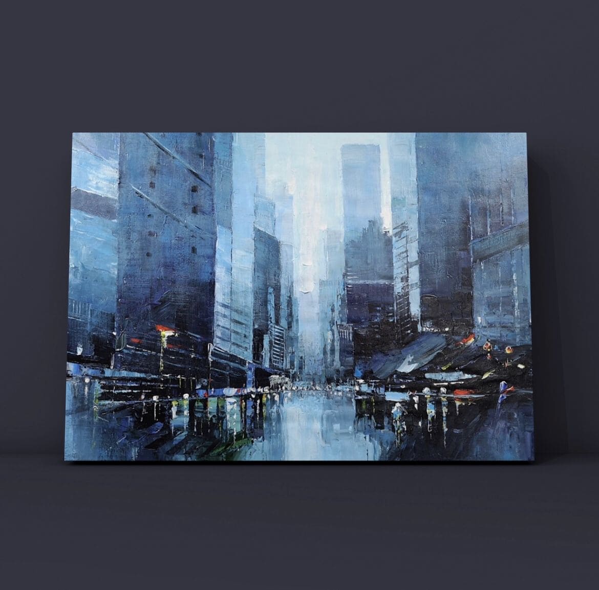 Cuadro Paisajes: NEW YORK AZUL  3