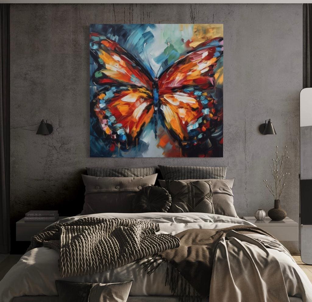 Cuadro Animales: MARIPOSA MONARCA  2