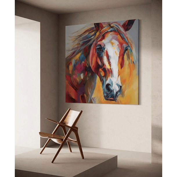 Cuadro Animales: MIRADA DE CABALLO  4