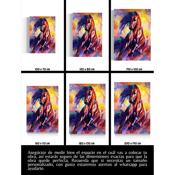 Cuadro Animales: CABALLO VELOZ  5