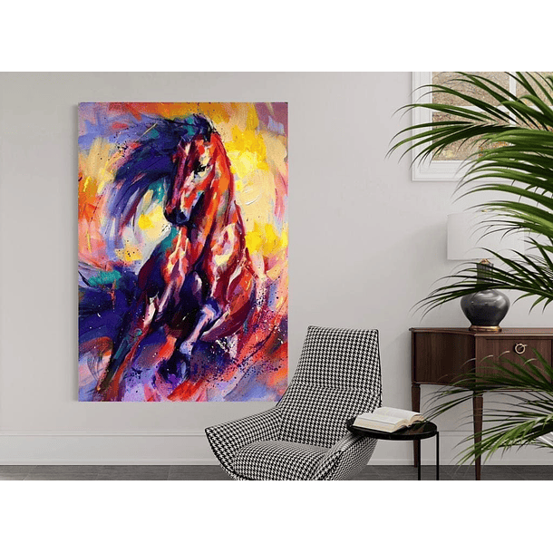 Cuadro Animales: CABALLO VELOZ  2