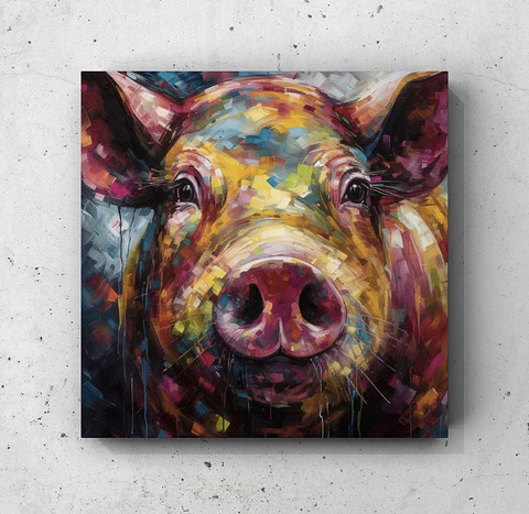 Cuadro Animales: CERDO