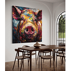 Cuadro Animales: CERDO 4