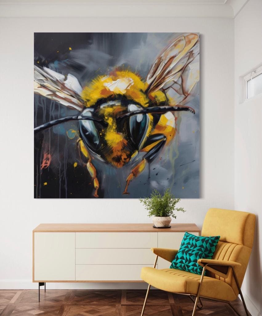 Cuadro Animales: ABEJA VOLADORA 4