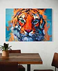 Cuadro Animales: MIRADA DE TIGRE  - Miniatura 2