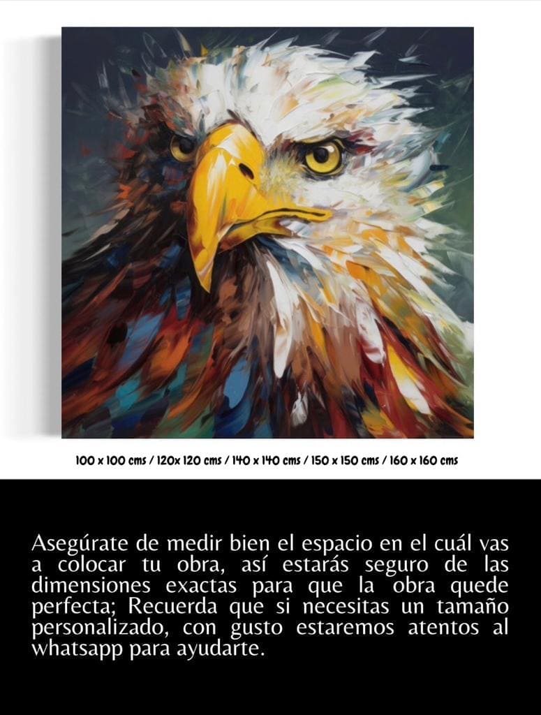 Cuadro Animales: AGUILA  5