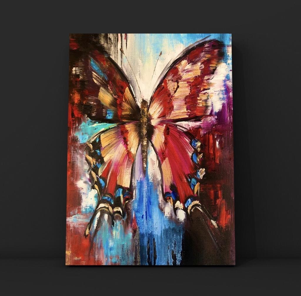 Cuadro Animales: MARIPOSA Y COLOR 3