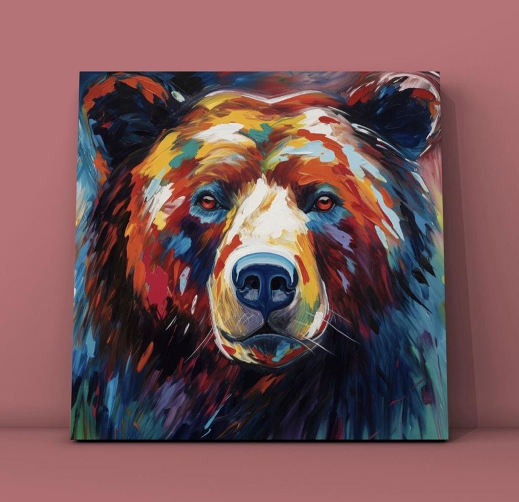 Cuadro de Animales: OSO  3