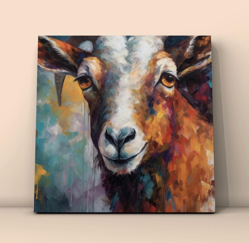 Cuadro de Animales: CHIVO 3
