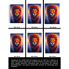 Cuadro Animales: REY LEON  5
