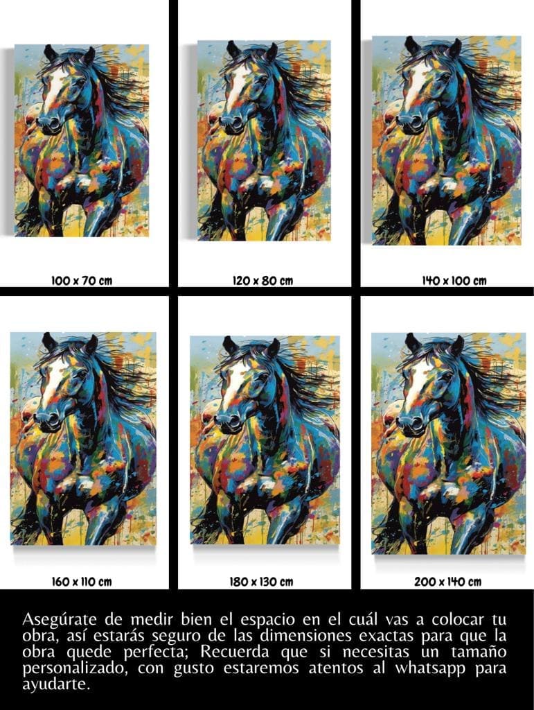 Cuadro Animales: CABALLO Y PUREZA  5