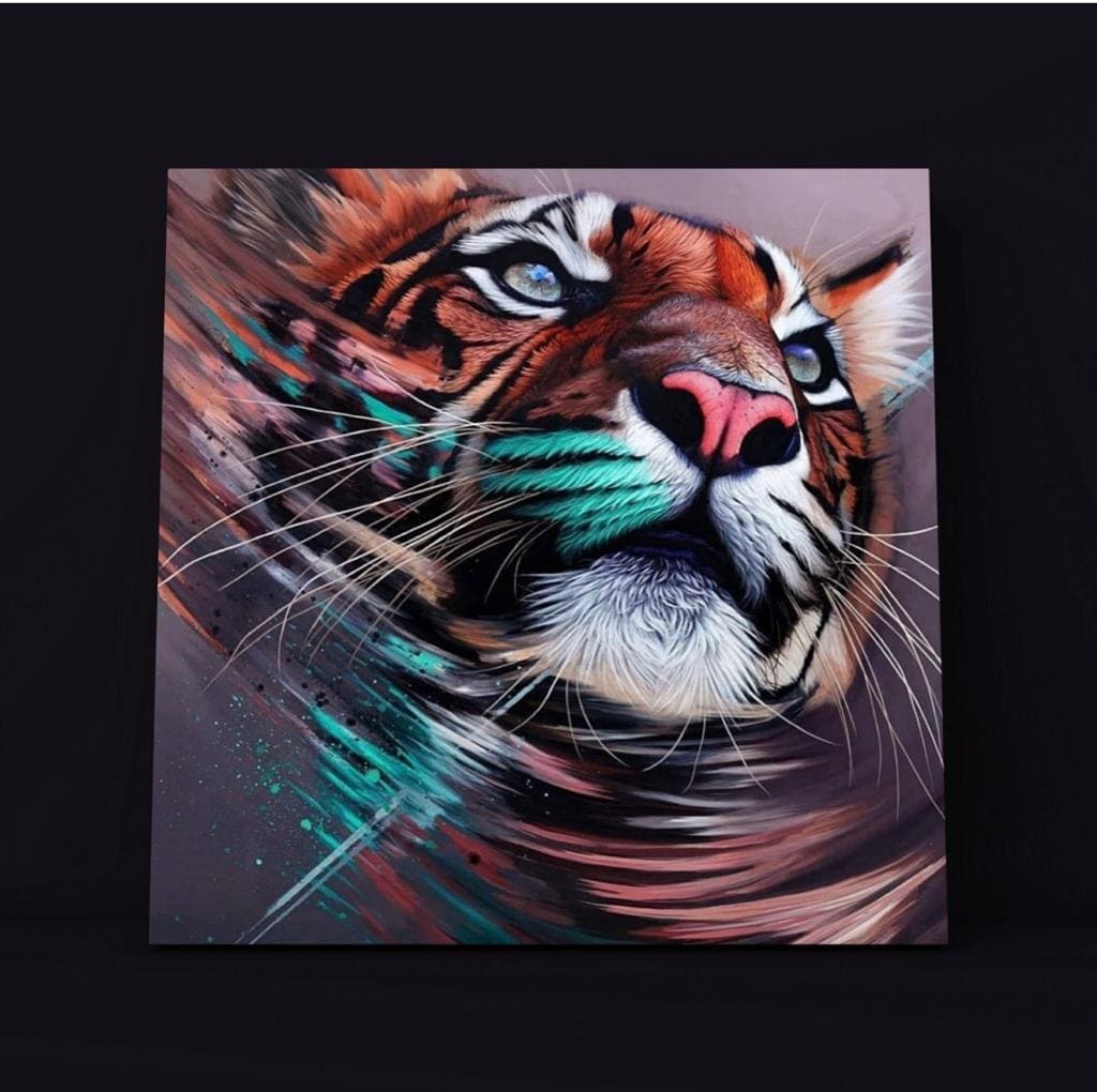 Cuadro Animales: TIGRE FUGAZ  3