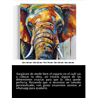 Cuadro Animales: MIRADA DE ELEFANTE  5
