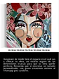 Cuadro Figura Humana: MUJER MODENA FLORES - Miniatura 5