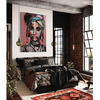 Cuadro Figura Humana: MUJER AFRICANA  4