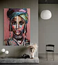 Cuadro Figura Humana: MUJER AFRICANA  - Miniatura 2