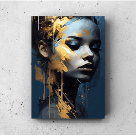 Cuadro Figura Humana: MUJER LUXURY