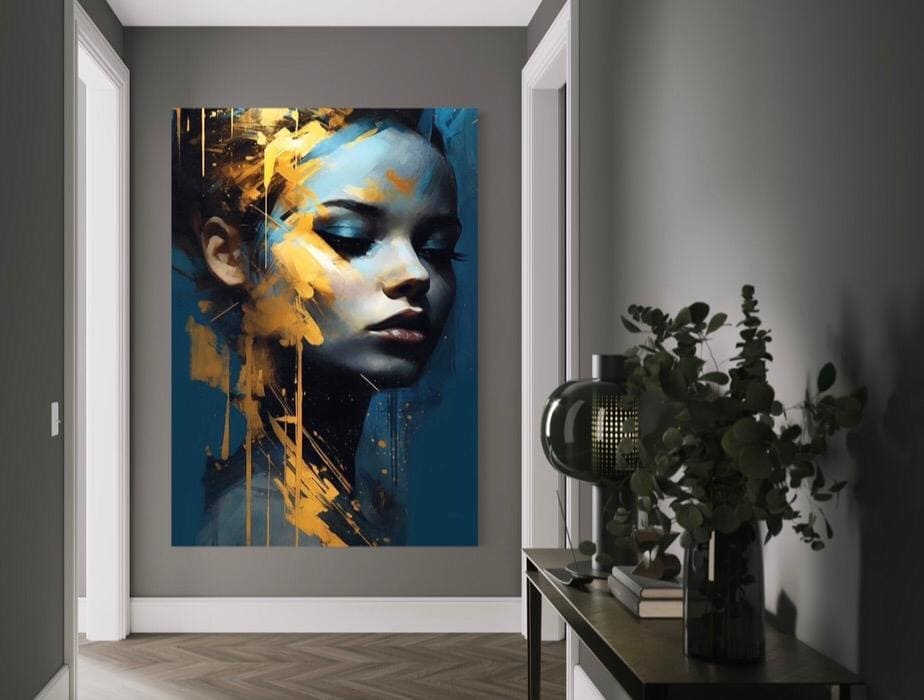 Cuadro Figura Humana: MUJER LUXURY 2