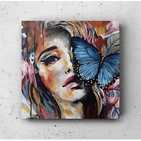 Cuadro Figura Humana: MUJER MARIPOSA