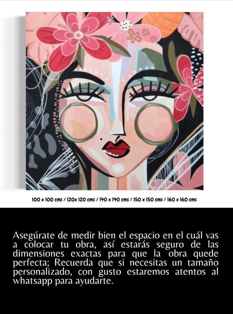 Cuadro Figura Humana: FEMENINA MODERNA 5