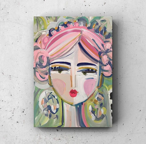 Cuadro Figura Humana: MUJER MODERNA
