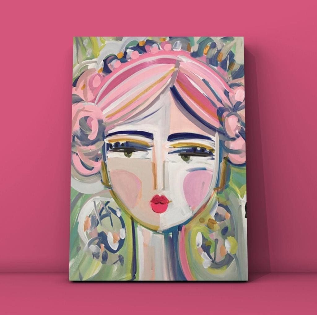 Cuadro Figura Humana: MUJER MODERNA 3