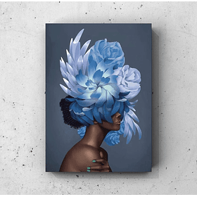 Cuadro Figura Humana: MUJER AZUL