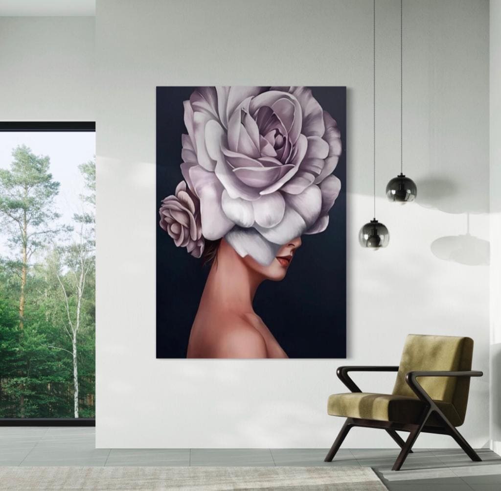 Cuadro Figura Humana: FLOR MUJER 2